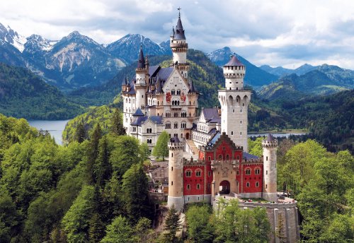 Buffalo Games - Neuschwanstein Castle Bavaria - 2000 Piece Jigsaw Puzzle