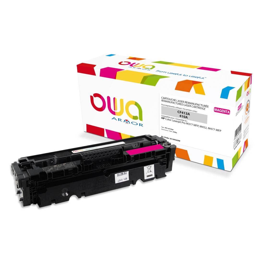 Armor cf413 a Magenta Remanufactured Laser Toner