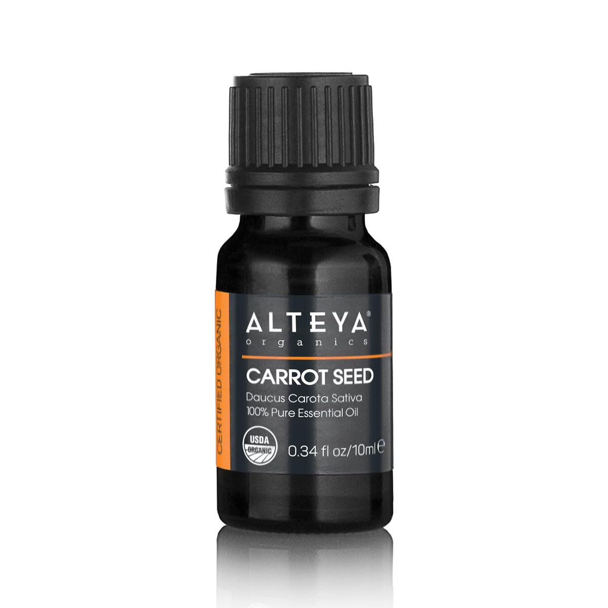 Alteya Organic Carrot Seed Oil (Daucus Carota) 10 ml - 100% USDA Certified Organic Pure Natural Carrot Seed Essential Oil