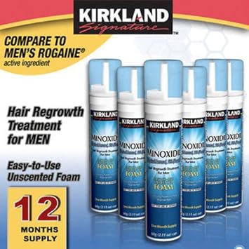 Amazon Com Kirkland Signature 5 Minoxidil For Men Hair Growth