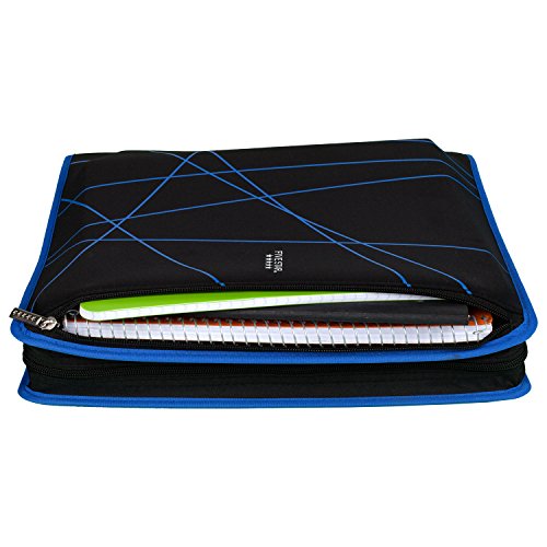 Five Star Zipper Binder, 2 Inch 3 Ring Binder, Xpanz Expandable with