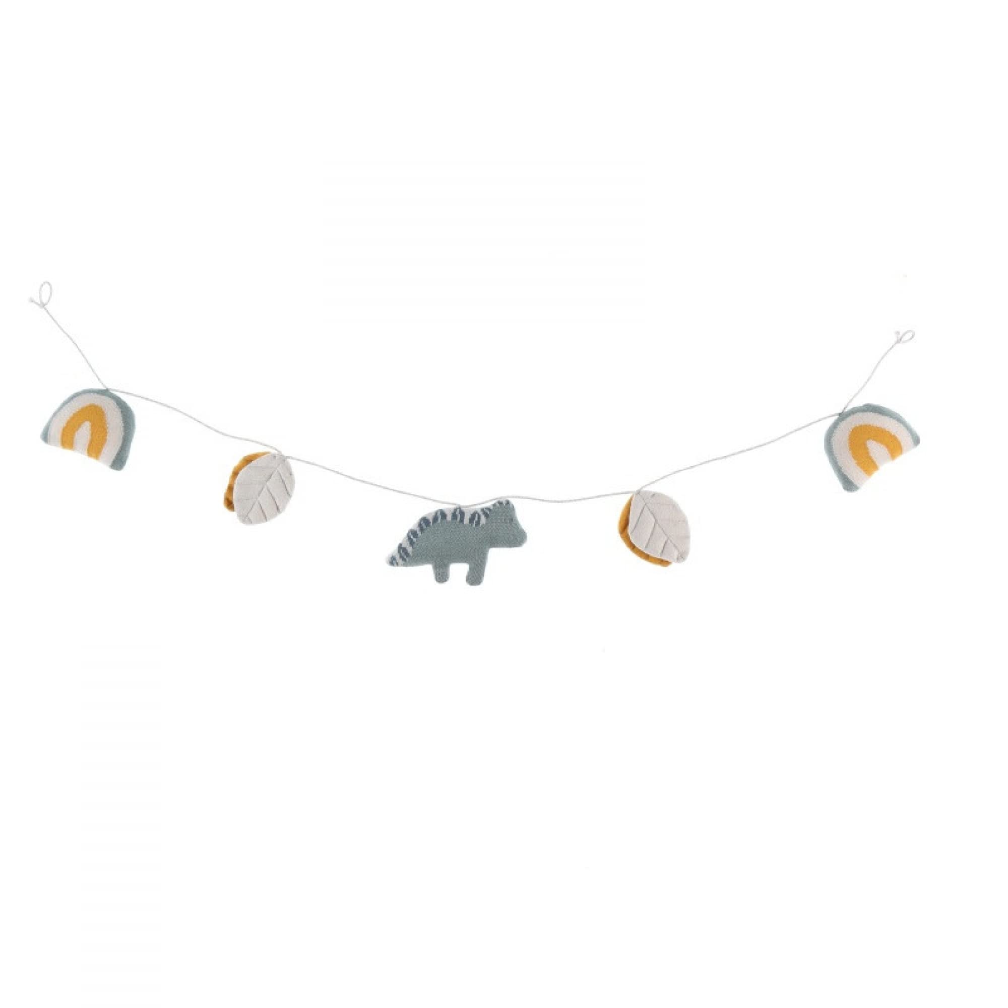 Noukie's Stegi, Tiga and Ops Knitted Garland
