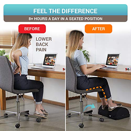 2 Foot+Rest+Under+Desk+Cushion