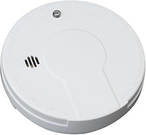 Kidde i9050 Battery Operated Smoke Alarm, White (2 SMOKE ALARMS)