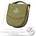 Bright Outdoors Picnic Set for 2 - Compact wallet to fit basket or bag. With board, opener, napkins