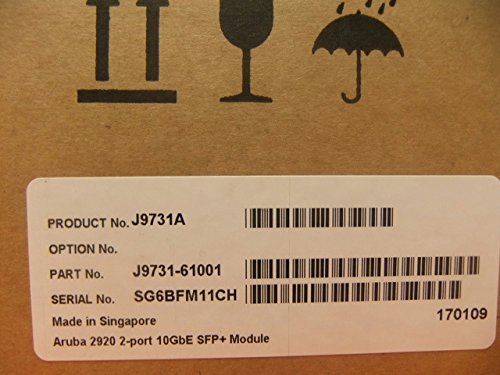 HP J9731A Expansion Module, 2 X SFP+ 2 X Expansion Slots