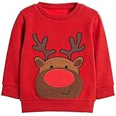 Bumeex Toddler Boy's Kids Crewneck Pullover Sweatshirts 2-7Year