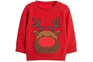 Bumeex Toddler Boy's Kids Crewneck Pullover Sweatshirts 2-7Year