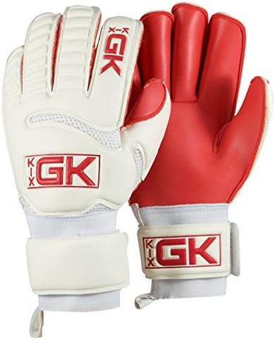 KixGK Fervor Goalkeeper Gloves (Size 6): High-Level Training Adult & Youth Soccer Goalie Gloves - Designed for Performance & Safety
