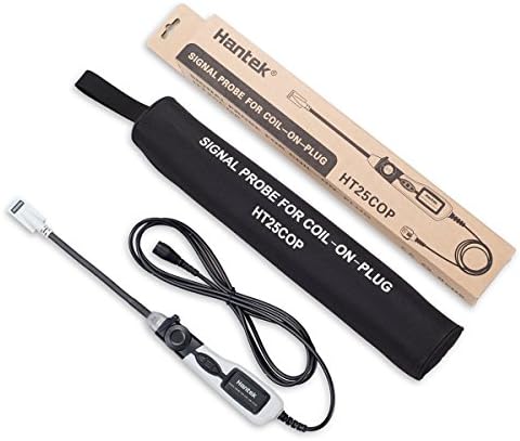 Hantek HT25COP ignition probe waveform of automobile engine Coil-on-Plug and Signal Probe