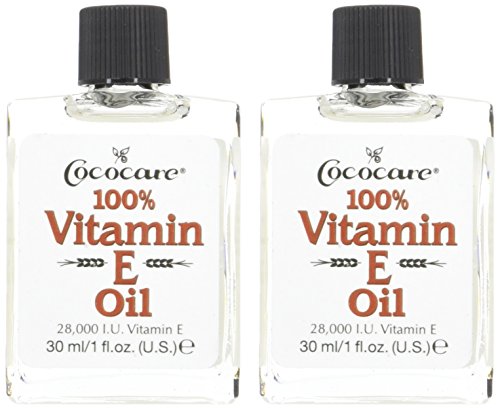 Cococare 100% Vitamin E Oil, 1 Ounce (Pack of 2)