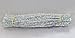 Carykon 100 PCS 12 Inch Glitter Tinsel Creative Arts Stems Chenille Stems Pipe Cleaners(Silver)