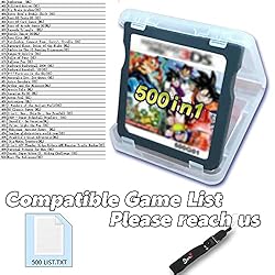 500 in 1 Game Cartridge Classic Nostalgic Games