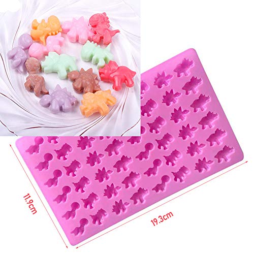 Mobiut Gummibärchen/Schokoladenform Silikon Formen, 5 Stück Süßigkeit Formen/Bonbonform Silikon und Eiswürfelbereiter… – Bild 6