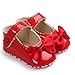 Binmer(TM) Baby Girl Bowknot Leater Shoes Sneaker Anti-slip Soft Sole Toddlerr