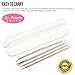 DR. PIMPLE Rose Gold Pimple Extractor Kit Blackhead Remover Pimple Popper Extractor Tool Best Acne Removal Kit - Treatment for Blemish,Whitehead Popping, Zit Removing for Risk Free Nose Face with case