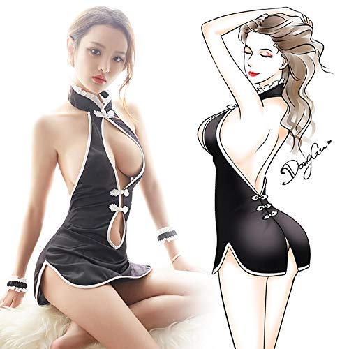 GREQ-Completini-Intimi-File-Aperto-di-Lingerie-Sexy-da-Donna-Che-perde-Vestito-di-Latte