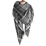 RACHAPE Large Tartan Fashion Women Blanket Scarf Lovely Gift Plaid Wrap Shawl