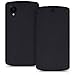 kwmobile Flip Case for LG Google Nexus 5 - Book Style Protective Front Flip Cover Smartphone Case - Black