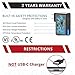 UL Listed 6.5 Ft Rapid 3.5A Charger for Samsung Galaxy Tab 3 4 A E S S2 S3 S4 S5e S6 S6 S7 FE Plus A8 A7 Lite, iPad 8th 9th 10th Generation, iPhone 15 Plus Pro Max, Google Pixel C AC Adapter Cord