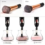 USB Rechargeable Makeup Brush Cleaner (Black/Gold)