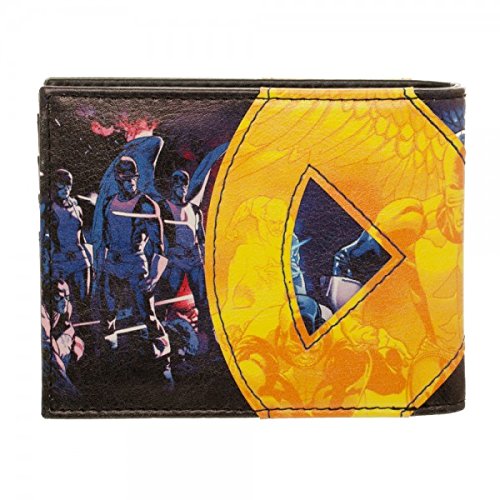 Marvel Comics X-Men Fabric Applique Bi-Fold Wallet
