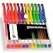 Color Technik Neon Gel Pens from, Set of 12 Professional Artist Quality Pens. Best Gel Pen Colors with Comfort Grip. Enhance Your Adult Coloring Book Experience Now! Perfect Gift Ideas!