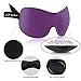3D Sleep Mask (New Design by Xawy with 2 Pack) Eye Mask for Sleeping - Contoured Eyemask Silk - Blindfold Airplane with Ear Plugs,Travel Pouch - Best Night Blinder Eyeshade for Men Women Kids