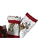 Kakalu 6 Pair Baby Christmas Socks Thickened Cotton Little Kids Holiday Toddler Girls Boys Ankle Socks For 6-28 Months