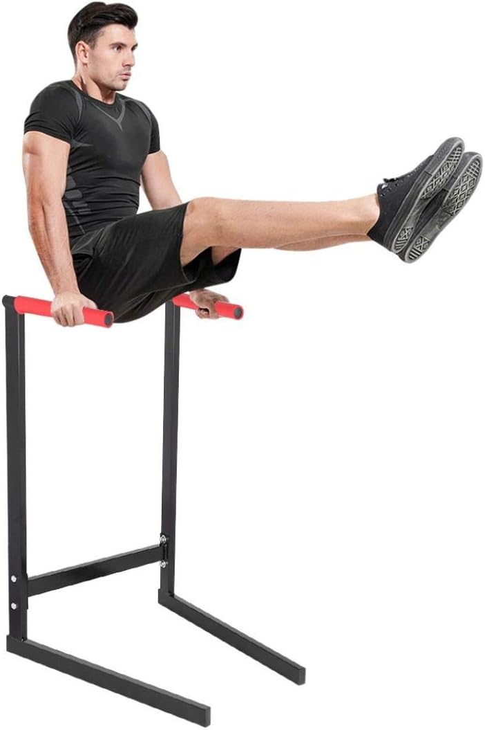 FITORON Parallel Bars Dip Station, Dipping Station Dip Stand Pull Push Up Bar,Fit Dip Stand Station, Heavy Duty Ultimate Body Press BarFitness Exercise Workout Gym 440Lbs,Home Gym Strength Training