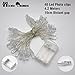 Homo Trends Photo Clips Led 40 Pack with String Rope free as a Gift | Led Art clips Best for Photos, Cards, Memos, Art Work & Birthday Parties by