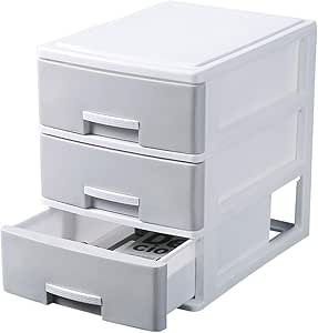 Desktop Storage Box Drawer Cabinet Plastic Multi-layer ...