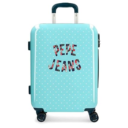 Maleta de cabina Pepe Jeans Emory rígida 55cm dots: Amazon ...