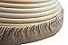 Adore Amore - 10 inch Round Banneton Bread Proofing Basket Removable Linen Cloth Liner Instructions and Recipe Included Natural Eco-Friendly Rattan Cane Brotform Large Bowl Artisan Bake Proving