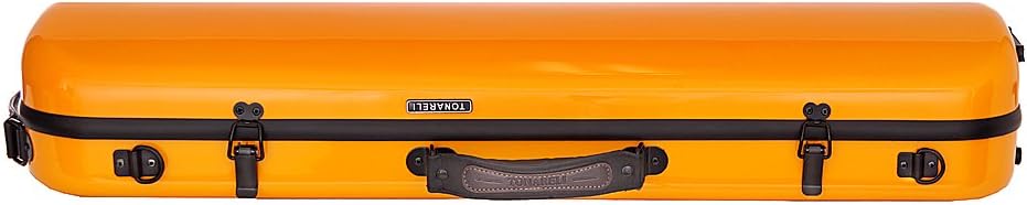 Original Tonareli Violin Case 4/4 - VNFO1005 ORANGE + music bag - AUTHORIZED DEALER