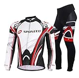 Sponeed Men's Bicycle Jersey Polyester and Lycra