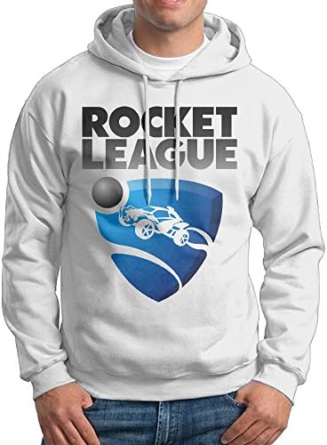 UFBDJF20 Rocket Game League 2 Men's Pullover HoodWhite S
