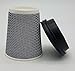 [600 SET]Harvest Pack 8 oz Disposable Coffee Cups, Insulated Ripple Double-Walled Paper Cup with Lid, Black and White Geometric, Tea Hot Chocolate Drinks To go coffee cups