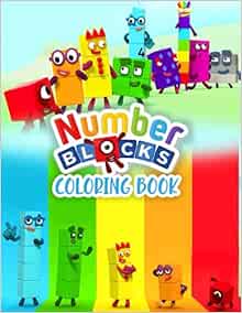 Amazon.com: Numberblocks coloring book: A Numberblocks book ...