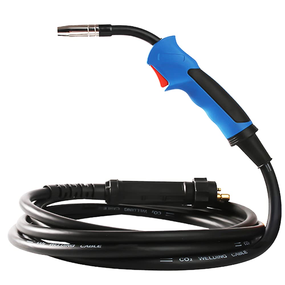 MIG Welding Torch Gun MB-15AK for MIG MAG Welder Binzel Type Flexible Head 10ft 3m