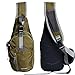 WASING Military Sport Pack Shoulder Sling Backpack Men Women Chest Gym Bag,Rover Sling Pack Chest Pack WS-ChestPack-green