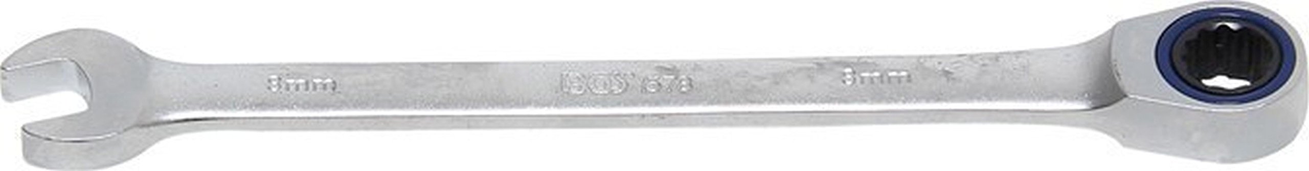 Ratchet Wrench, single, 8 mm