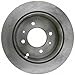 ACDelco Silver 18A1660A (19287381) Non-Coated Rear Disc Brake Rotor