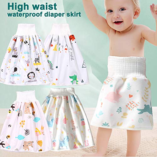 Xpccj Baby Luierrok, Peuter Meisjes Potty Training Rok Katoen Wasbaar Toilet Training Luierrok Luier Skort Broek - Image 8