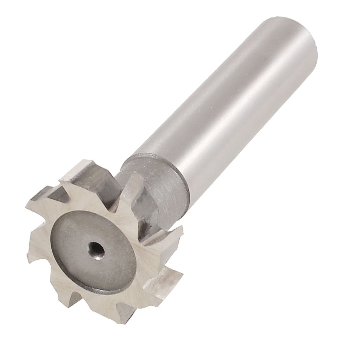 Sourcingmap 1 7/25" x 5/16" HSS AL 8 Flutes T Slot Milling Cutter End Mill w Plastic Storage Box