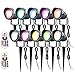 SUNRIVER Low Voltage Led Landscape Lights RGB Landscape Lighting 6W Color Changing Landscape Lights 12V-24V Waterproof Remote Control Outdoor Landscape Spotlights for Garden Yard(10 Pack)