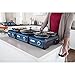 Crock-Pot SCCPMD1-BL Hook Up Double Oval Connectable Entertaining System, 1-Quart, Metallic Blue