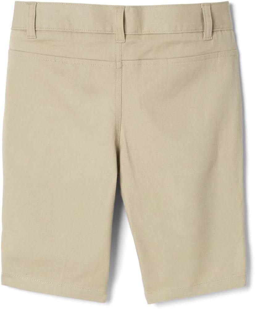 French Toast Girls' Twill Bermuda Short: Clothing