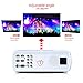Ogima BL20 Video Projector,2600 Lumens Home Cinema Theater 5.0 Inch LCD TFT Display Support 1080P HD 3D with 1-year warranty