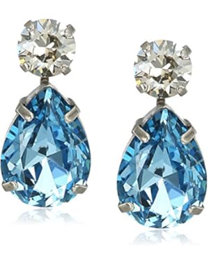 Swarovski Teardrop Accent Earrings